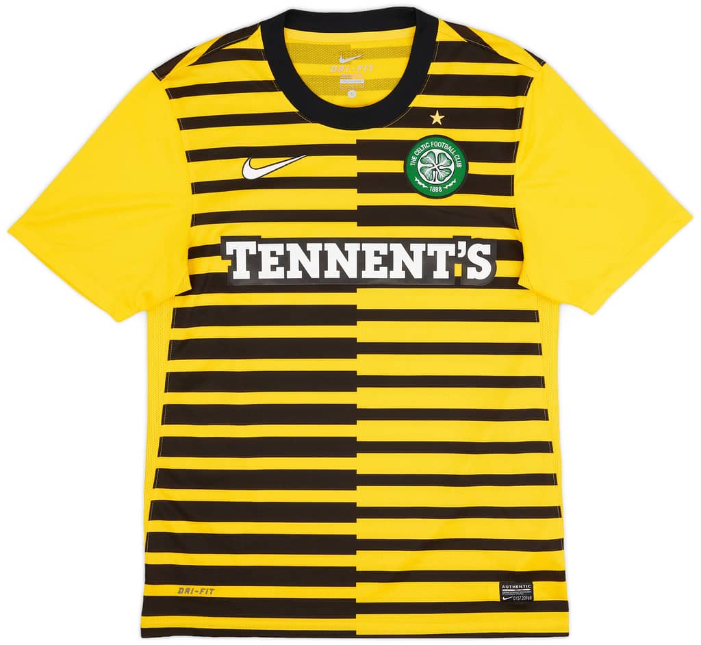2011-12 Celtic Third Shirt Brown #8 - 10/10 - (S)