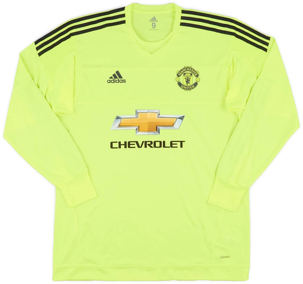 2015-16 Manchester United Player Issue GK Shirt - 8/10 - (XL)