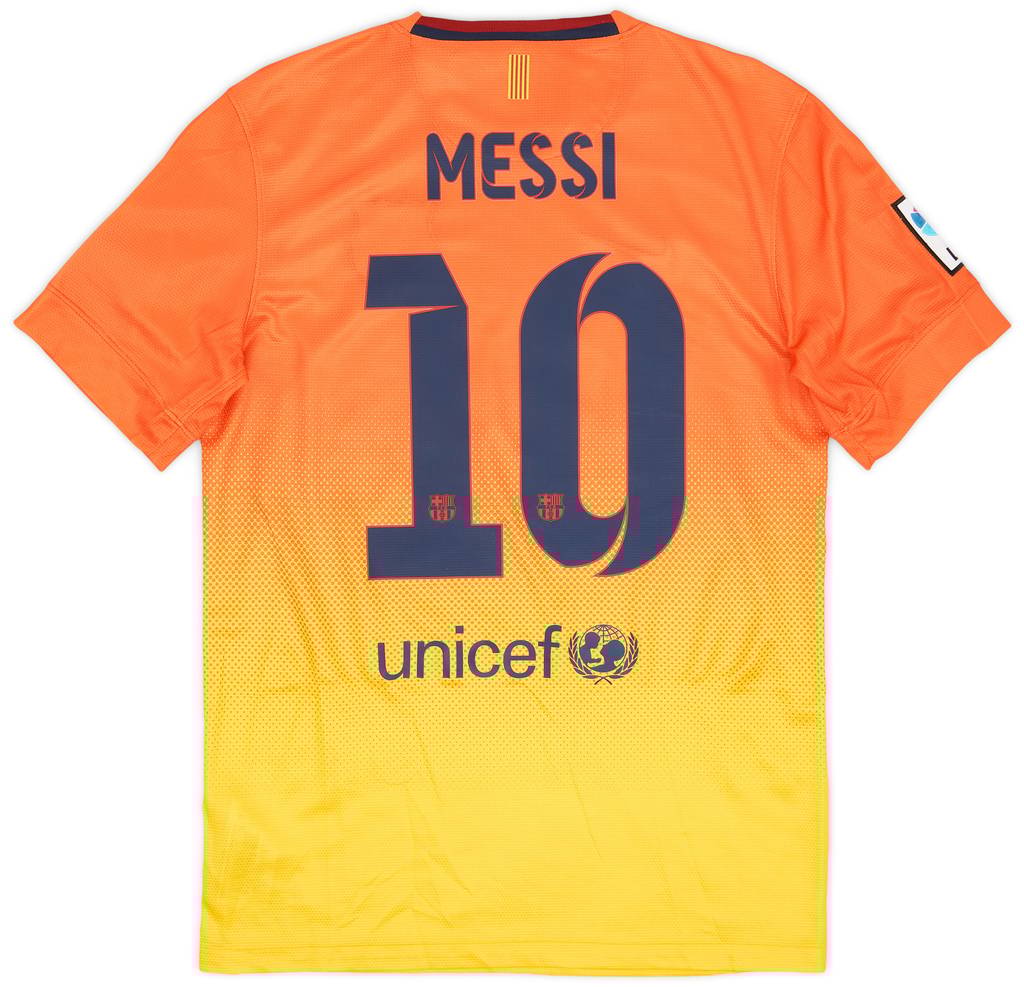 2012-13 Barcelona Away Shirt Messi #10 (S)