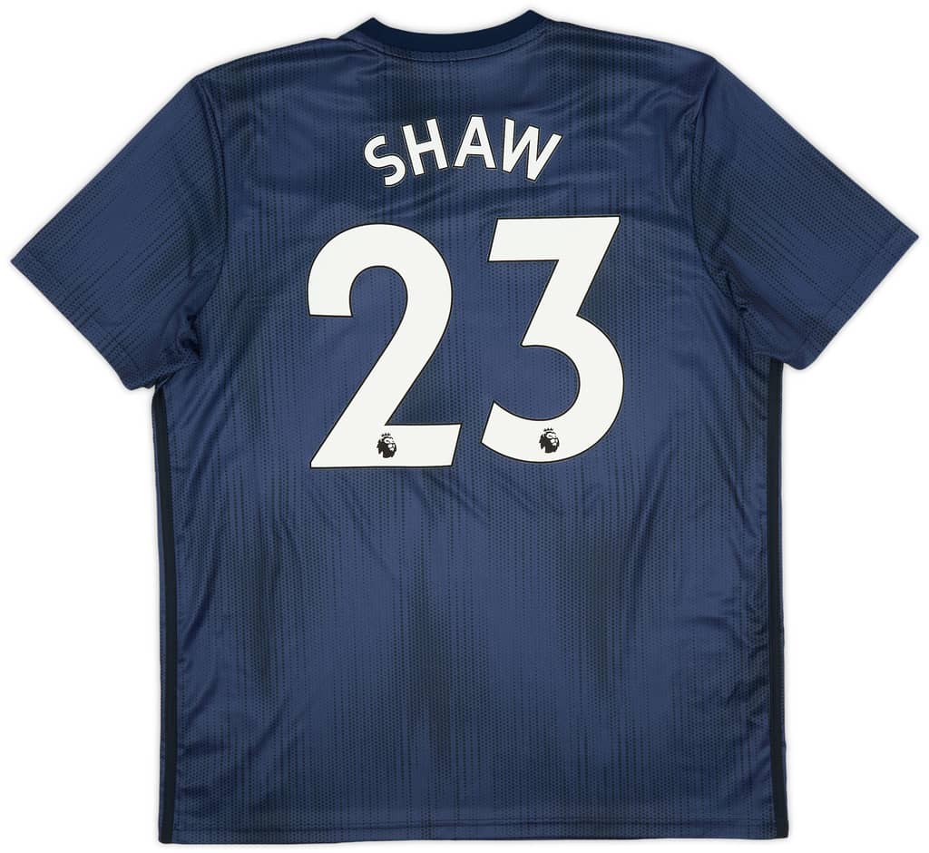 2018-19 Manchester United Third Shirt Shaw #23 - 9/10 - (XL)