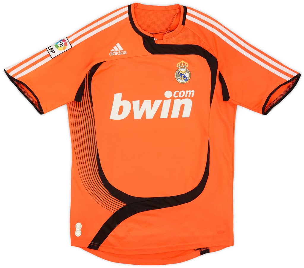 2007-08 Real Madrid GK S/S Shirt - 9/10 - (S)