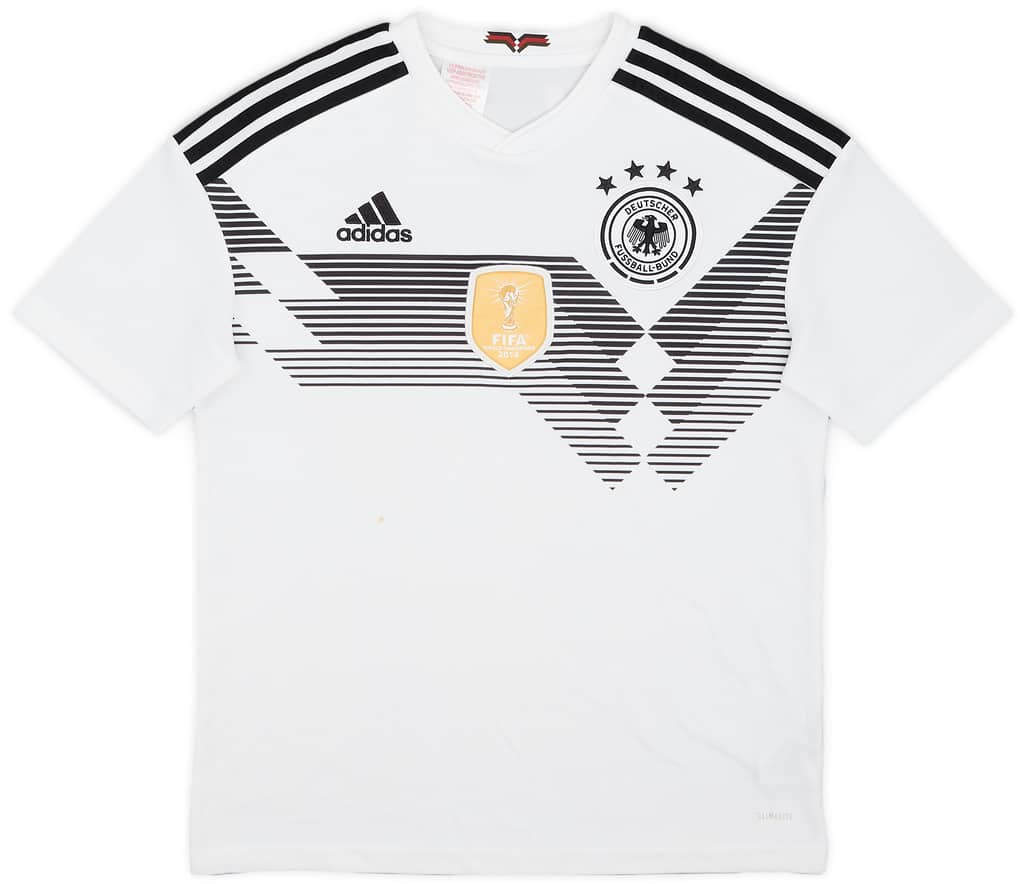 2018-19 Germany Home Shirt - 7/10 - (L.Boys)