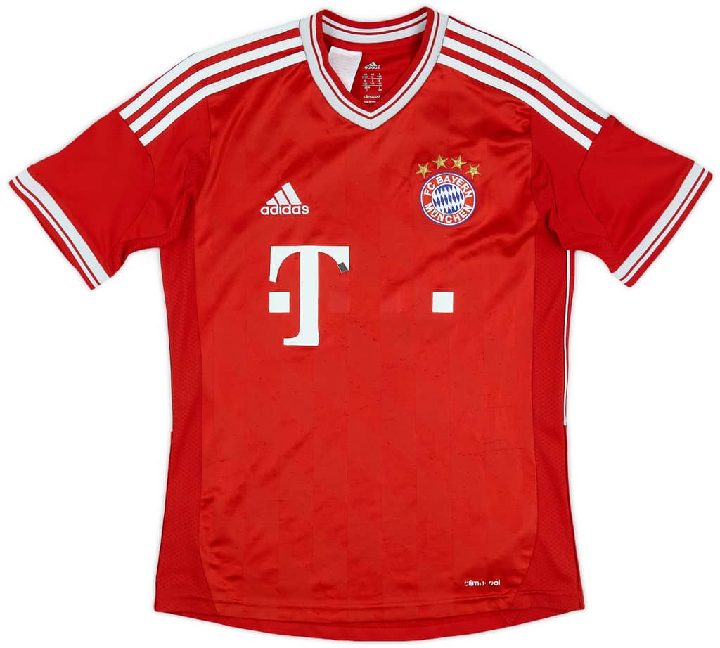 2013-14 Bayern Munich Home Shirt - 4/10 - (L.Boys)