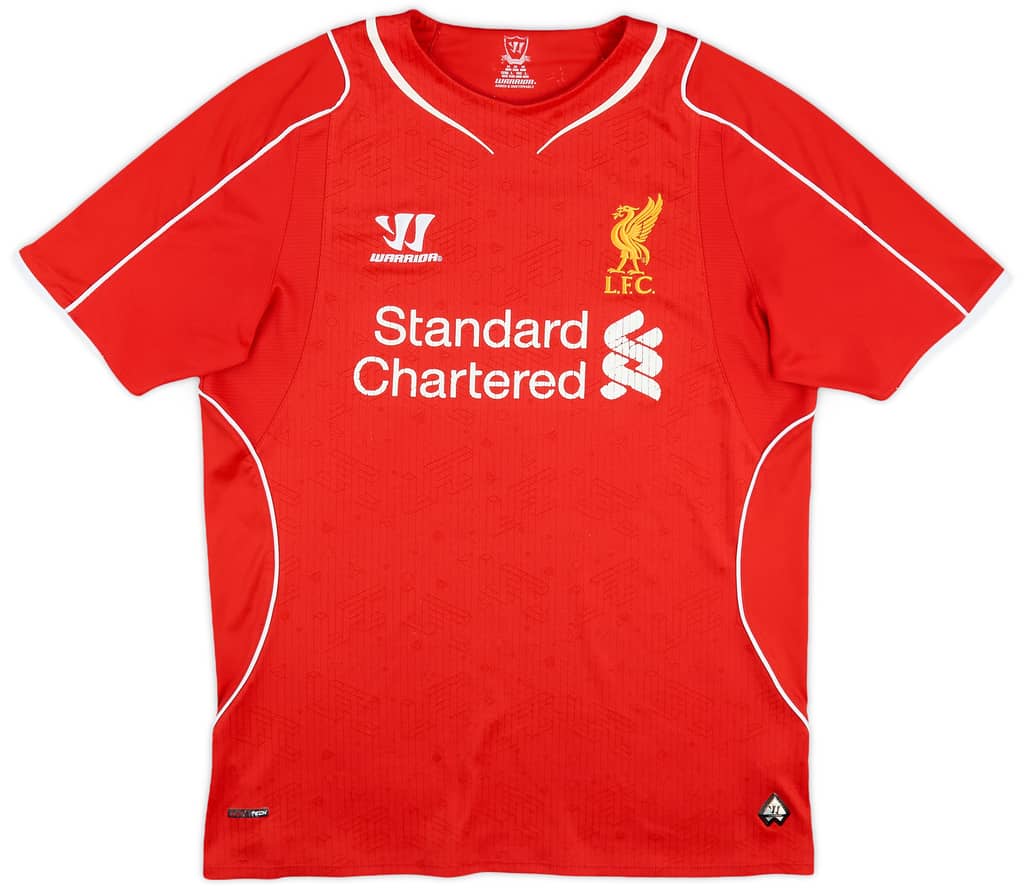 2014-15 Liverpool Home Shirt Gerrard #8 - 5/10 - (M)
