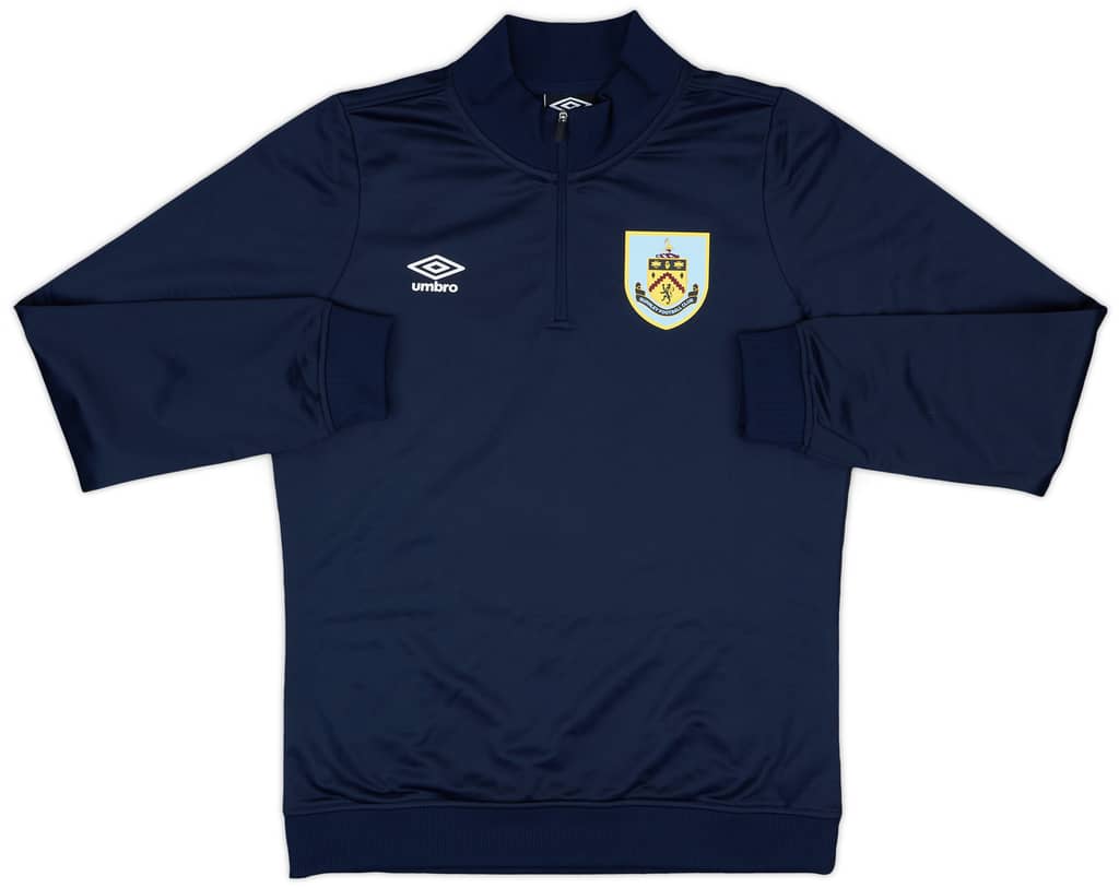 2019-20 Burnley Umbro 1/4 Zip Training Top - 9/10 - (S)
