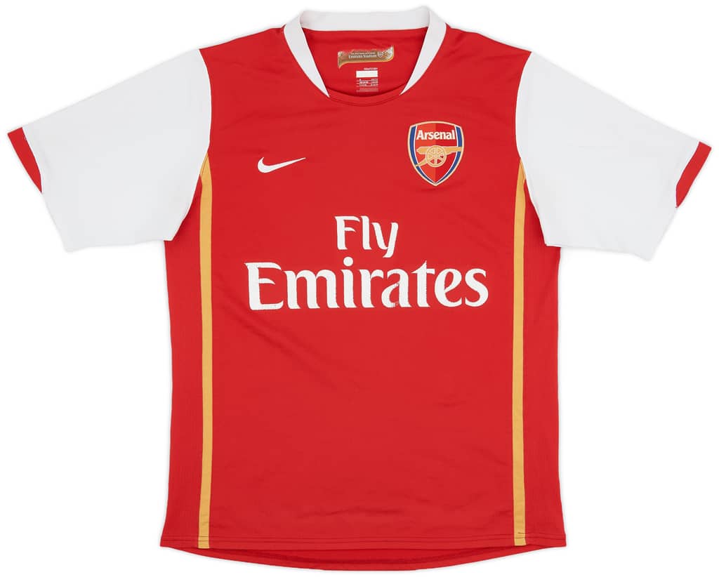 2006-08 Arsenal Home Shirt - 5/10 - (S)
