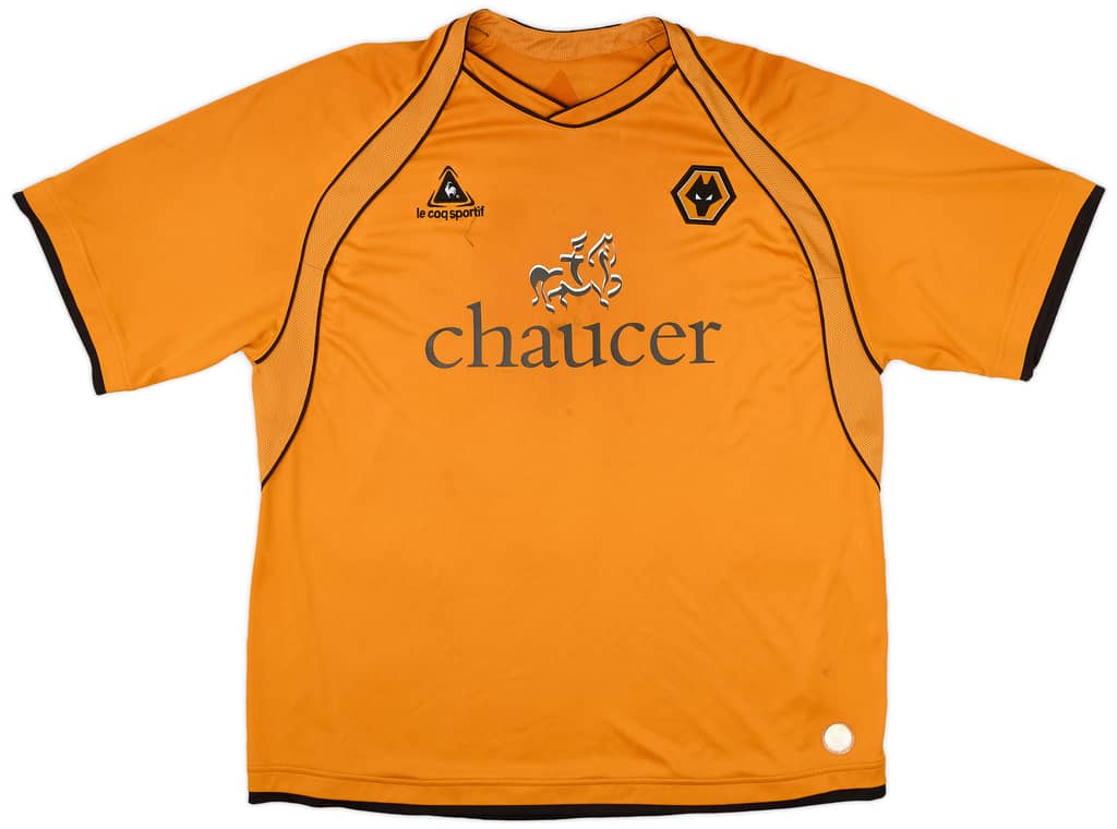 2006-07 Wolves Home Shirt - 6/10 - (XL)