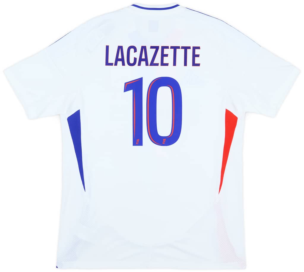 2024-25 Lyon Home Shirt Lacazette #10