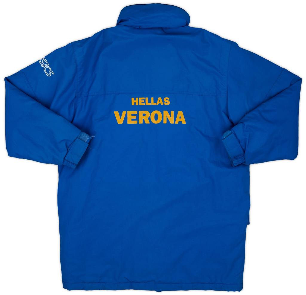 2006-07 Hellas Verona Asics Padded Bench Coat - 4/10 - (M)