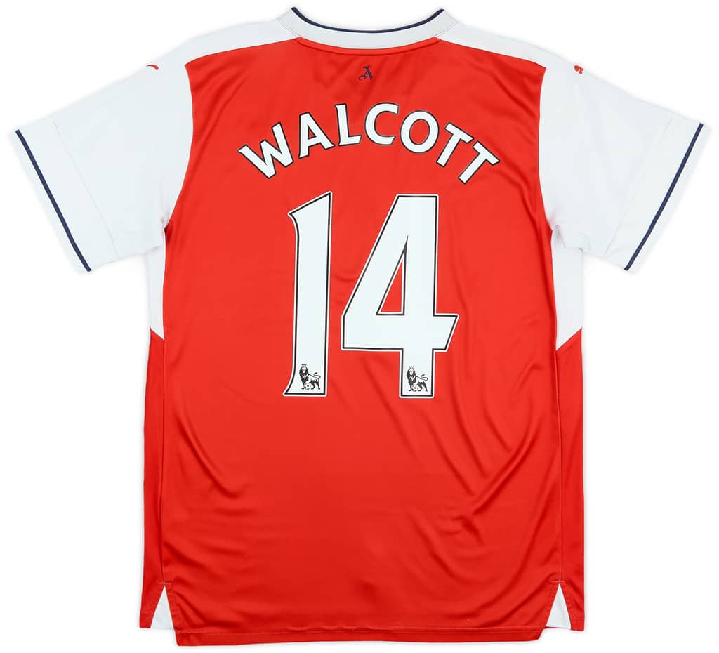 2016-17 Arsenal Home Shirt Walcott #14 - 6/10 - (S)