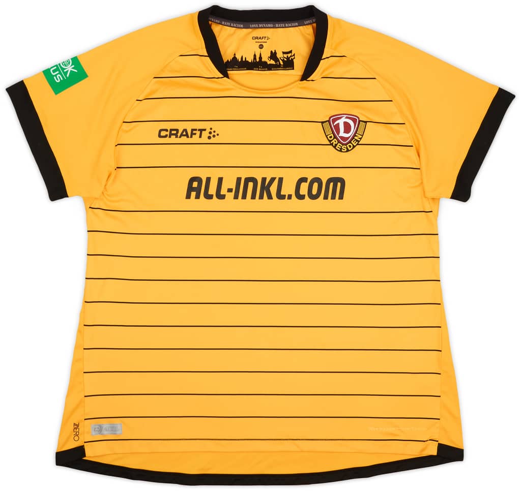 2019-20 Dynamo Dresden Home Shirt - 10/10 - (Women's 4XL)