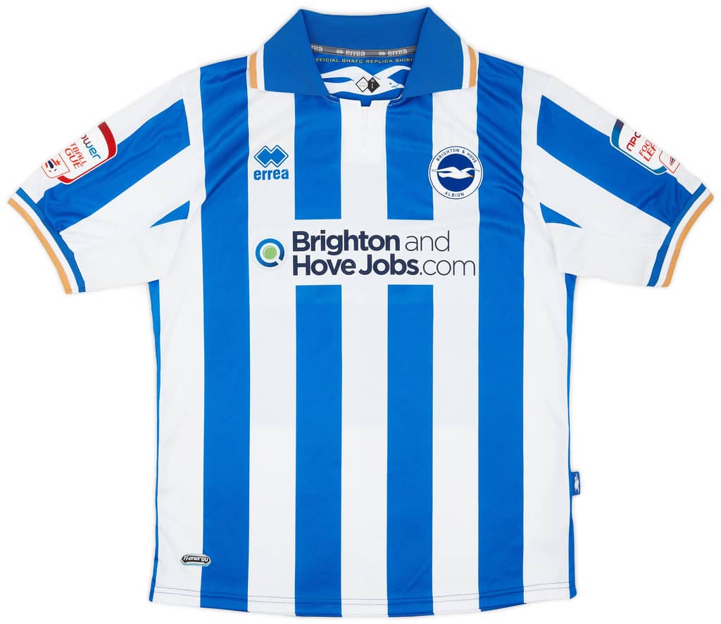 2012-13 Brighton Match Issue Home Shirt Bridge #28