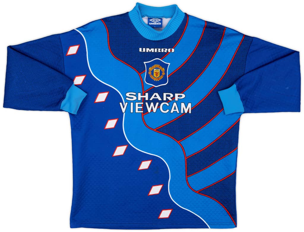 1994-97 Manchester United GK Shirt Schmeichel #1 - 9/10 - (L)