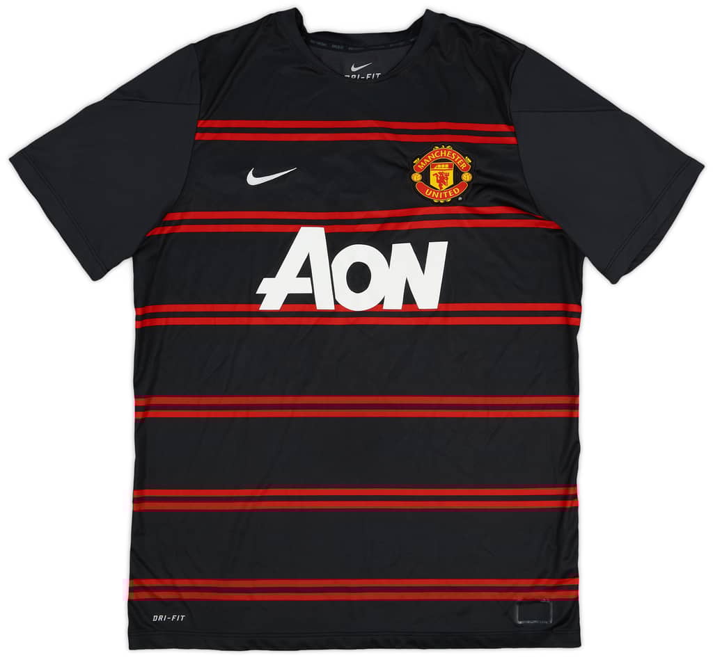 2013-14 Manchester United Nike Training Shirt - 8/10 - (XL)
