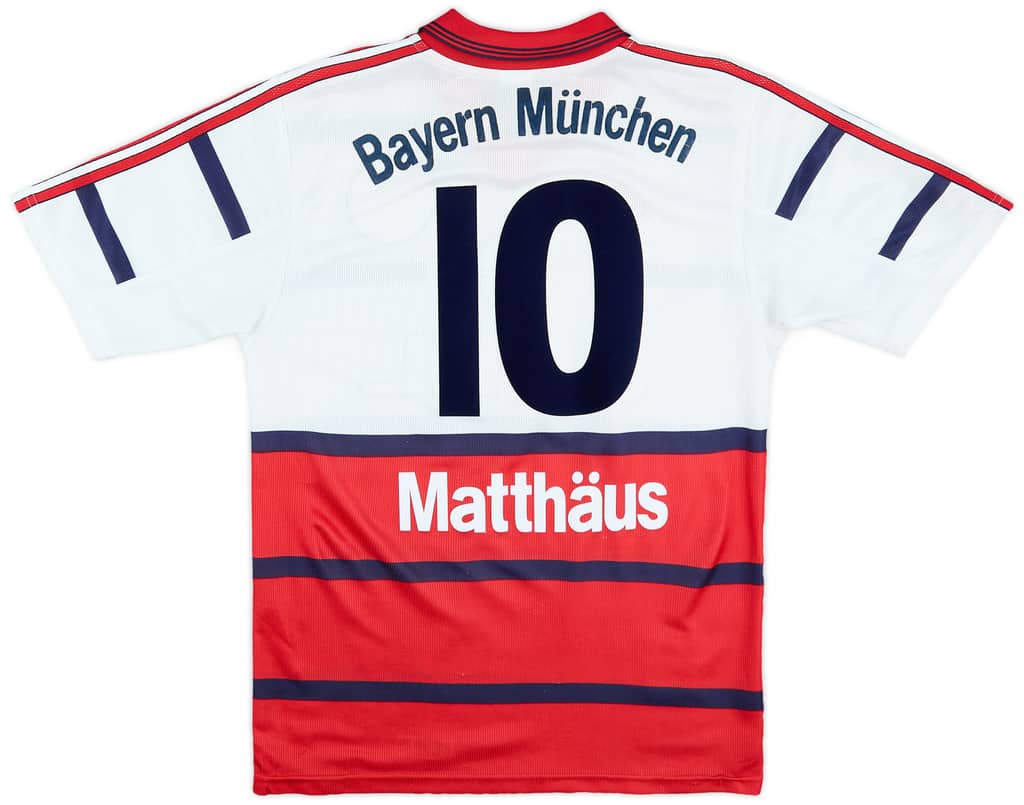 1998-00 Bayern Munich Away Shirt Matthaus #10 - 5/10 - (S)