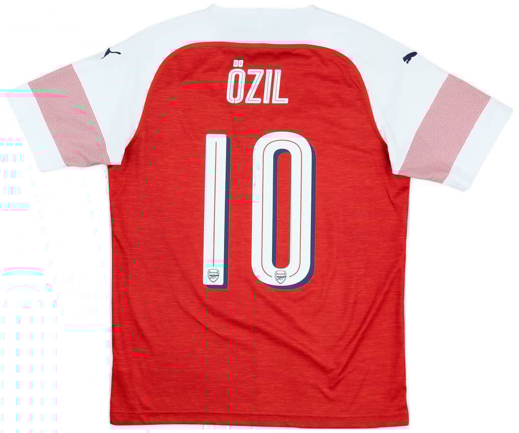 2018-19 Arsenal Home Shirt Ozil #10 - 8/10 - (S)