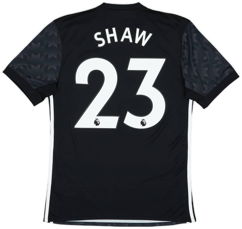 2017-18 Manchester United Away Shirt Shaw #23 (S)