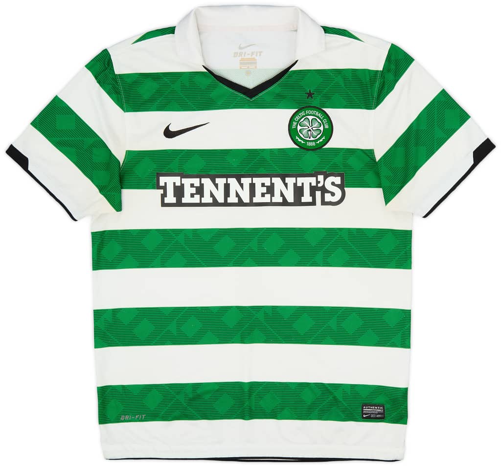 2010-12 Celtic Home Shirt - 6/10 - (M)