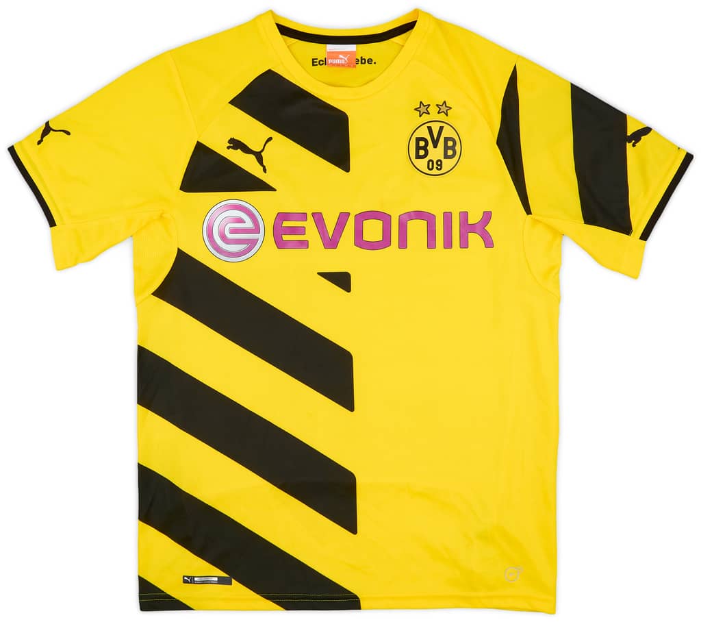 2014-15 Borussia Dortmund Home Shirt - 7/10 - (M)