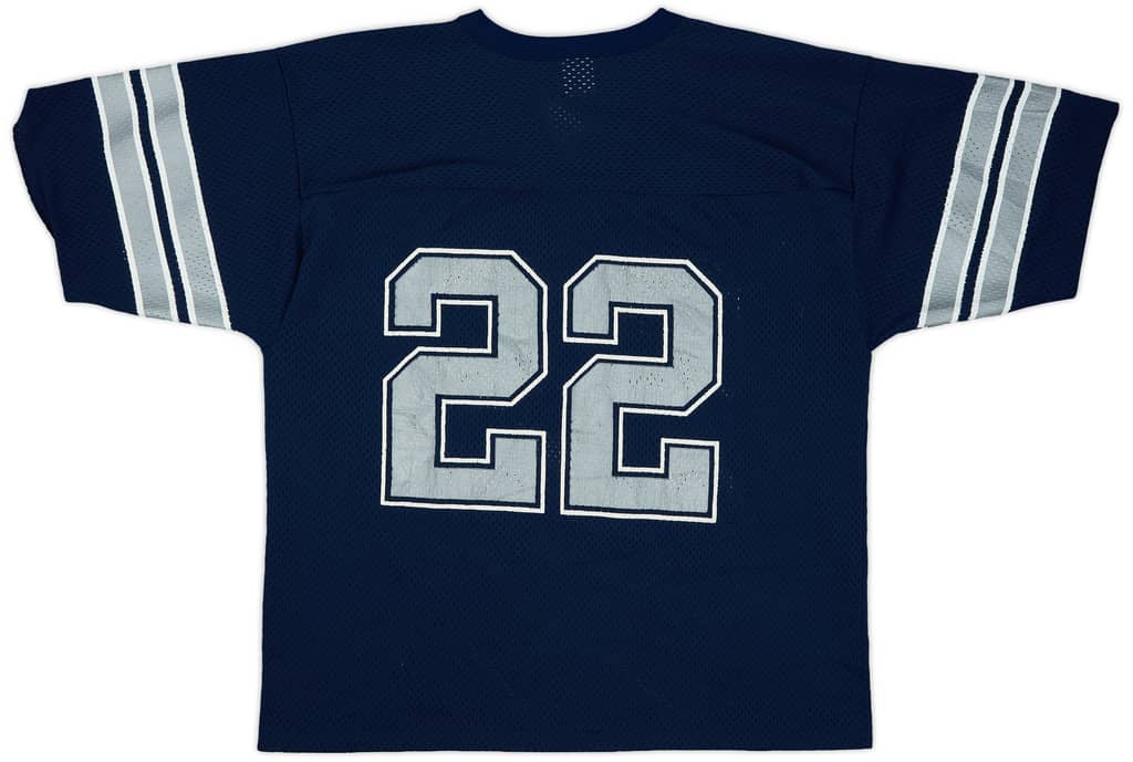 1992-94 Dallas Cowboys Smith #22 Logo 7 Away Jersey - 7/10 - (L)