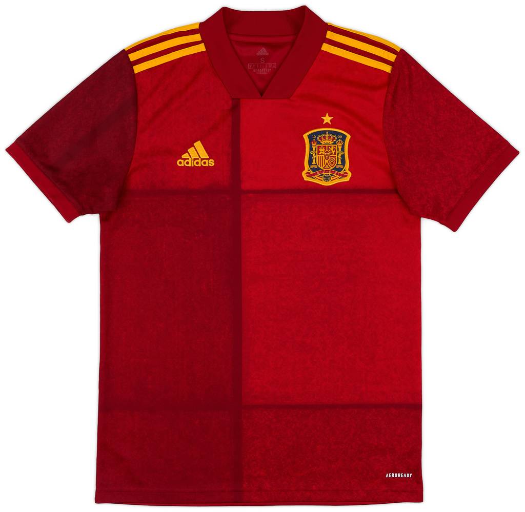 2020-21 Spain Home Shirt - 9/10 - (S)