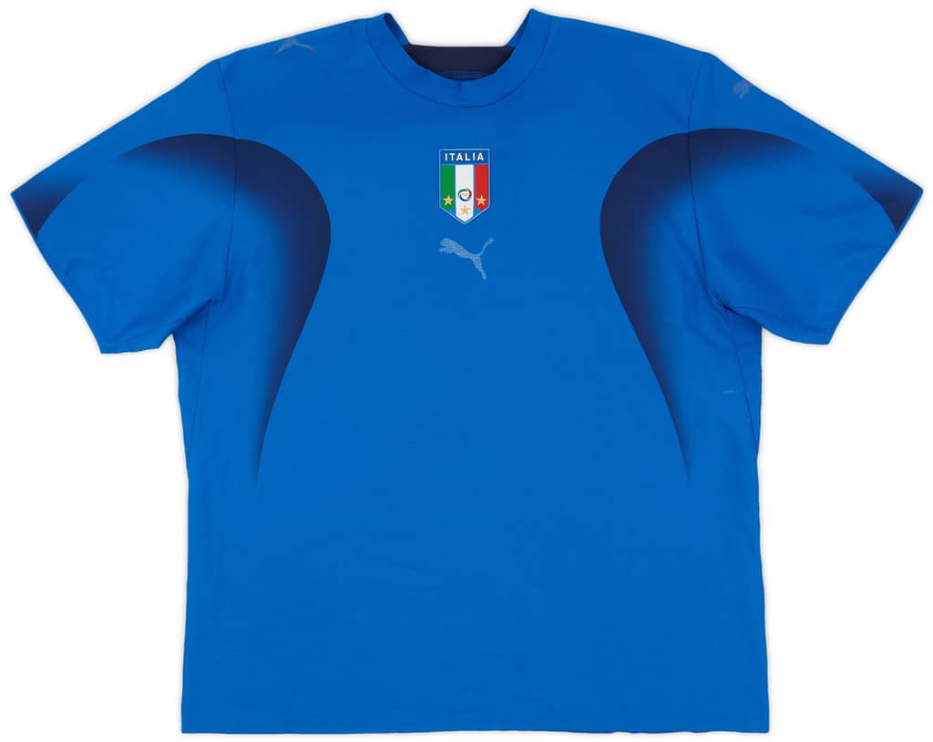 2006 Italy Home Shirt - 4/10 - (XL)