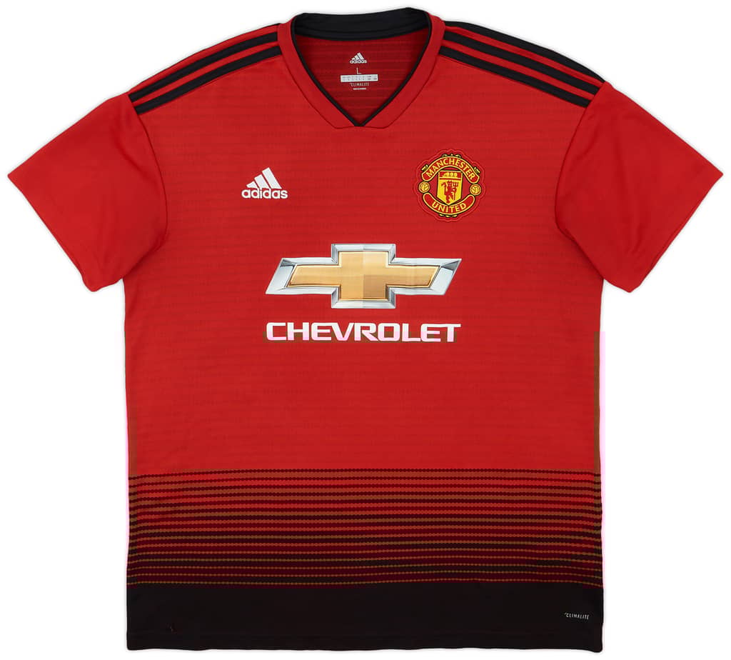 2018-19 Manchester United Home Shirt - 9/10 - (L)