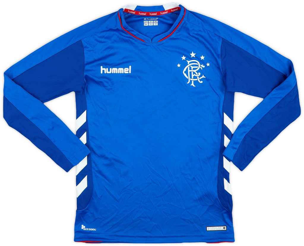2018-19 Rangers Home Shirt - 8/10 - (XXL.Boys)