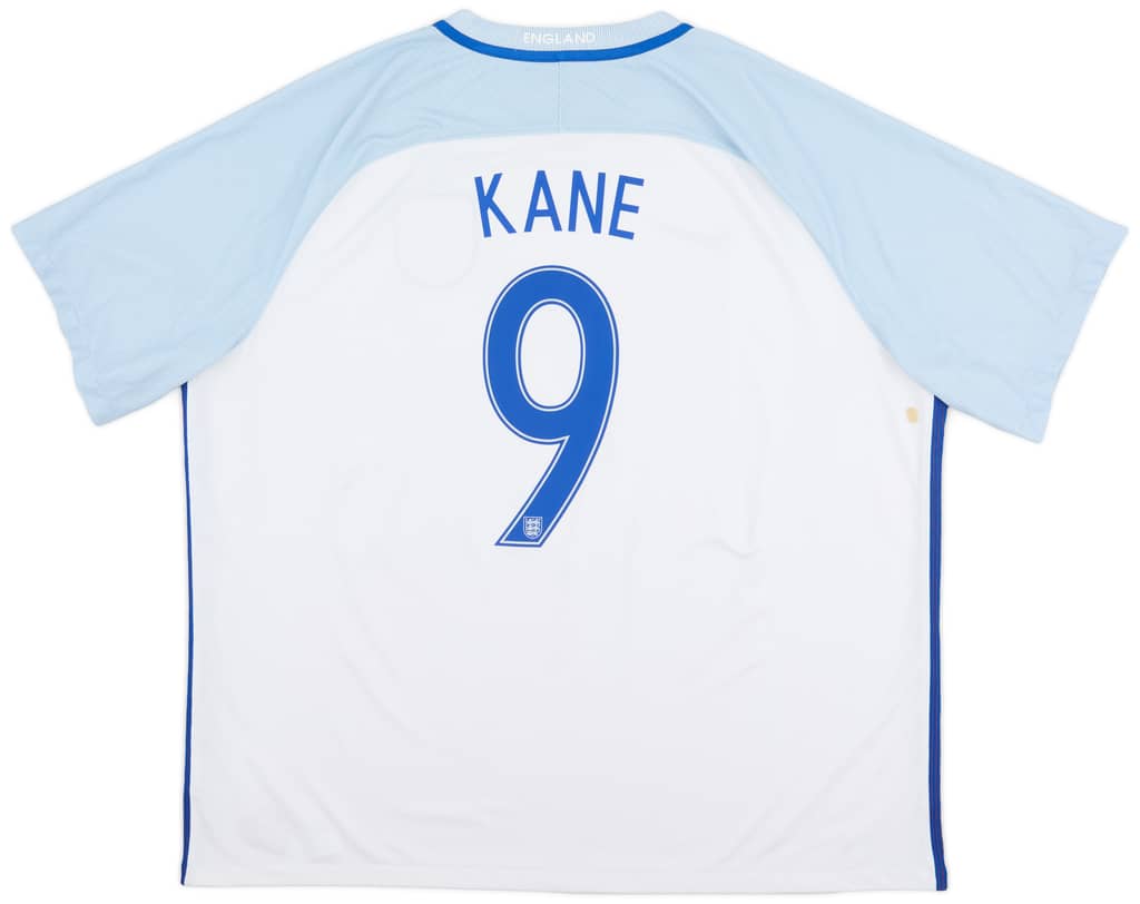 2016-17 England Home Shirt Kane #9 - 8/10 - (3XL)