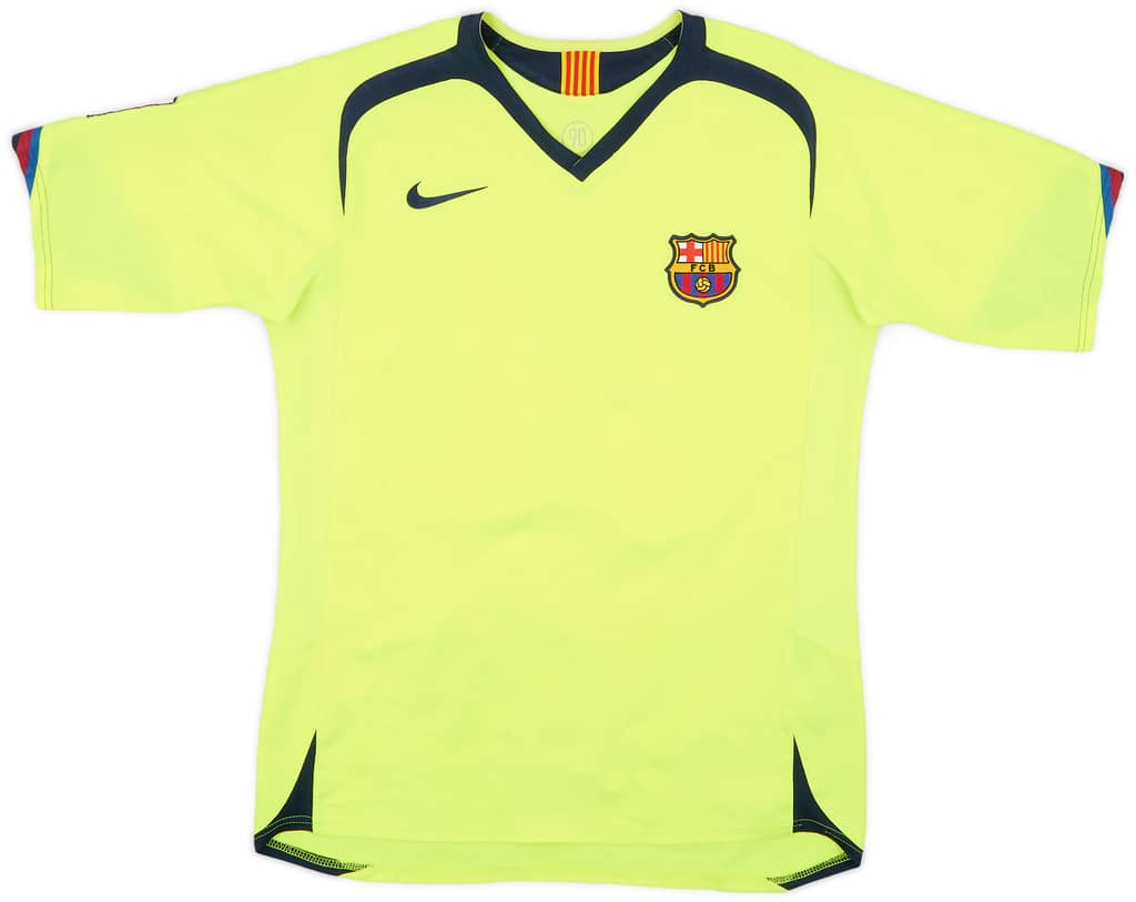 2005-06 Barcelona Away Shirt - 8/10 - (XL.Boys)