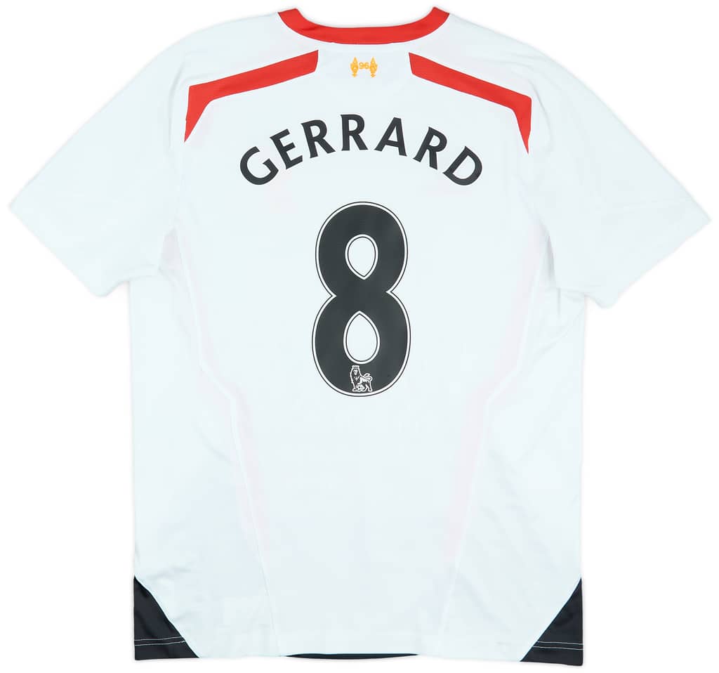 2013-14 Liverpool Away Shirt Gerrard #8 - 6/10 - (L)