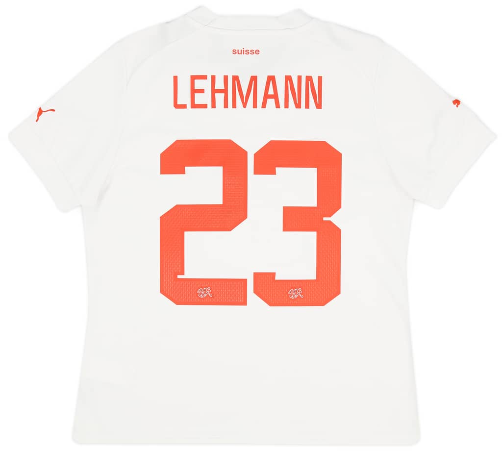 2022-23 Switzerland Away Shirt Lehmann #23 (Women's)