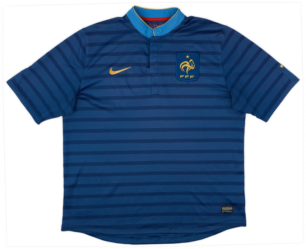 2012-13 France Home Shirt - 8/10 - (XXL)