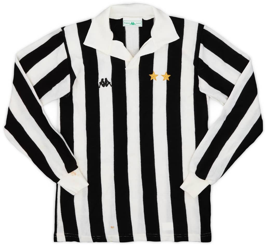 1982-83 Juventus Home L/S Shirt - 8/10 - (Y)