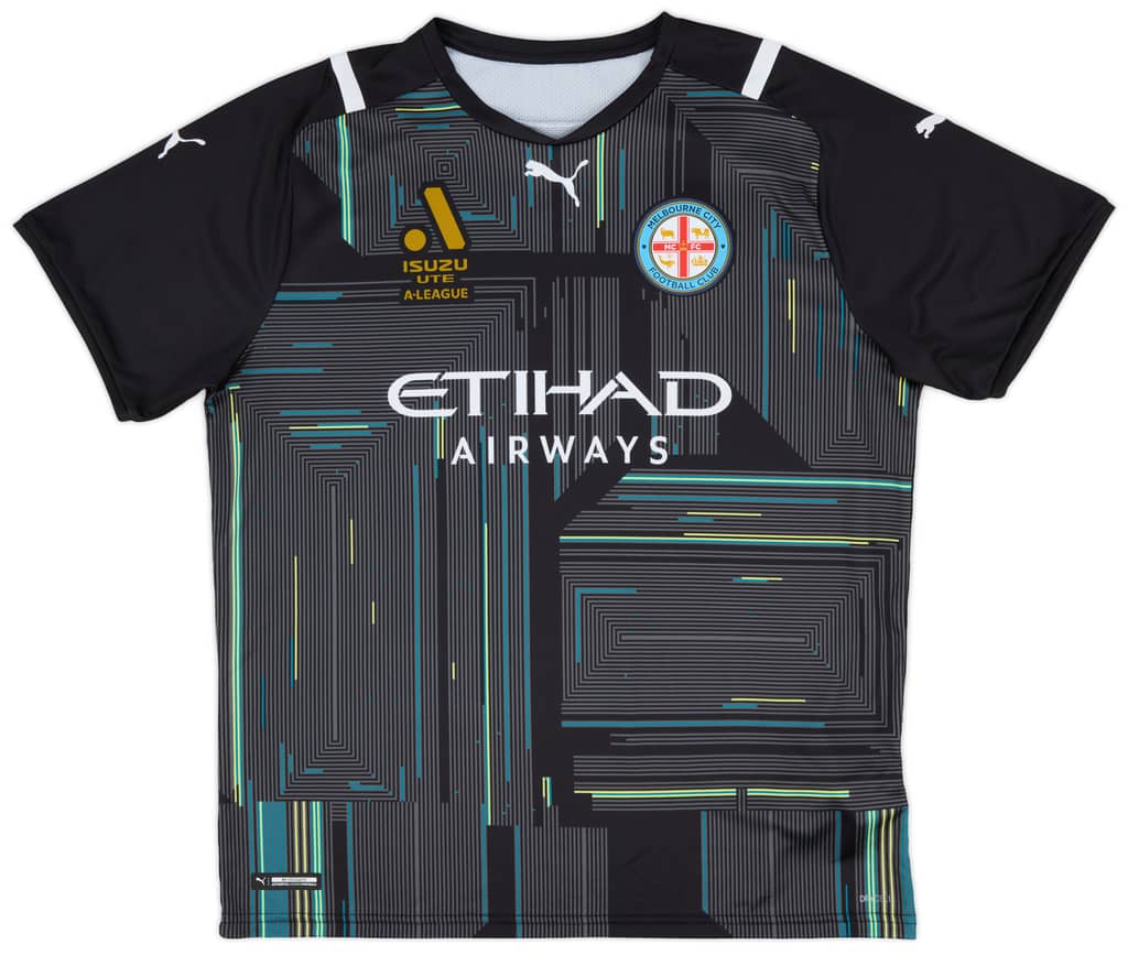 2021-22 Melbourne City Player Issue GK S/S Shirt (L)