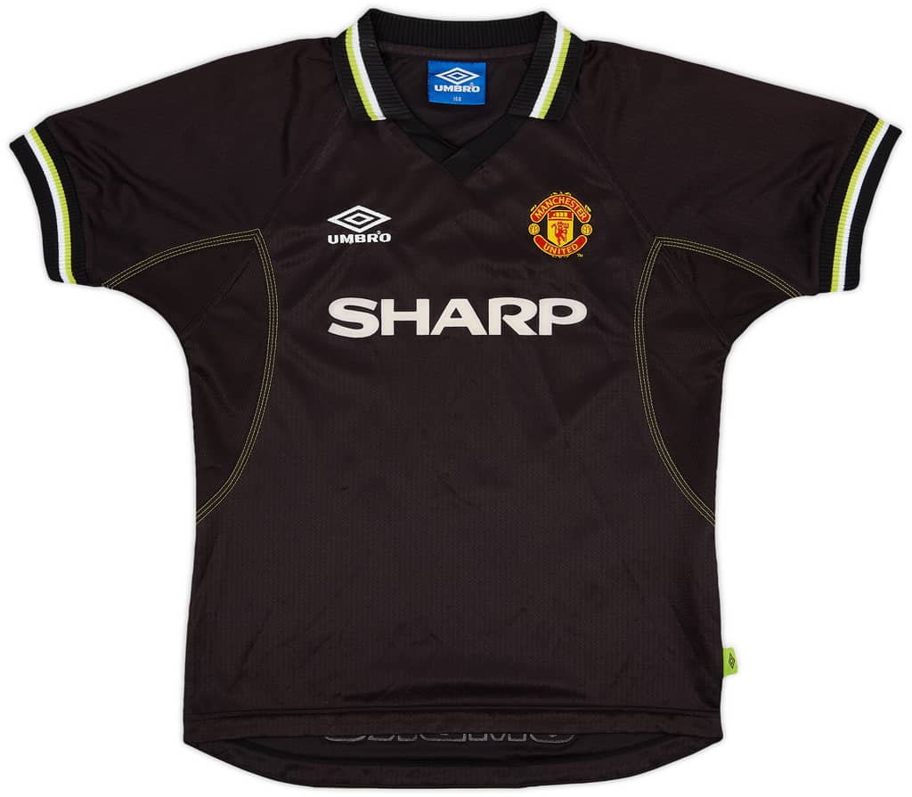 1998-99 Manchester United Third Shirt - 7/10 - (L.Boys)