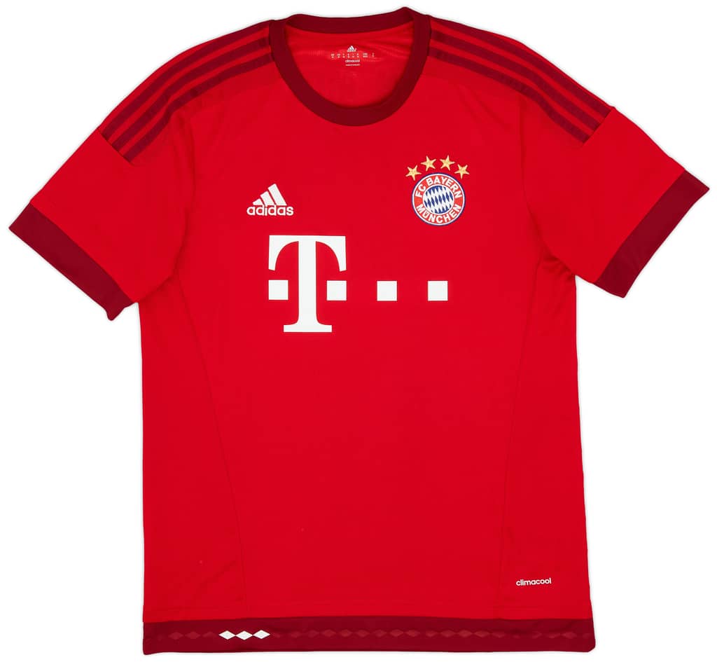 2015-16 Bayern Munich Home Shirt Alaba #27 - 9/10 - (M)