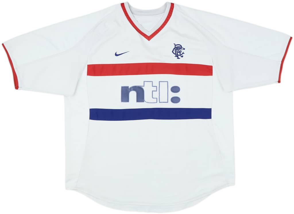 2000-01 Rangers Away Shirt - 6/10 - (XL)