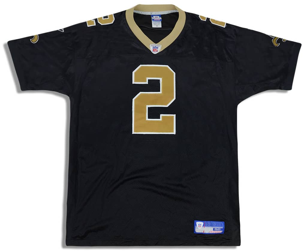 2002-04 New Orleans Saints Brooks #2 Authentic Reebok Jersey (Home) XXL