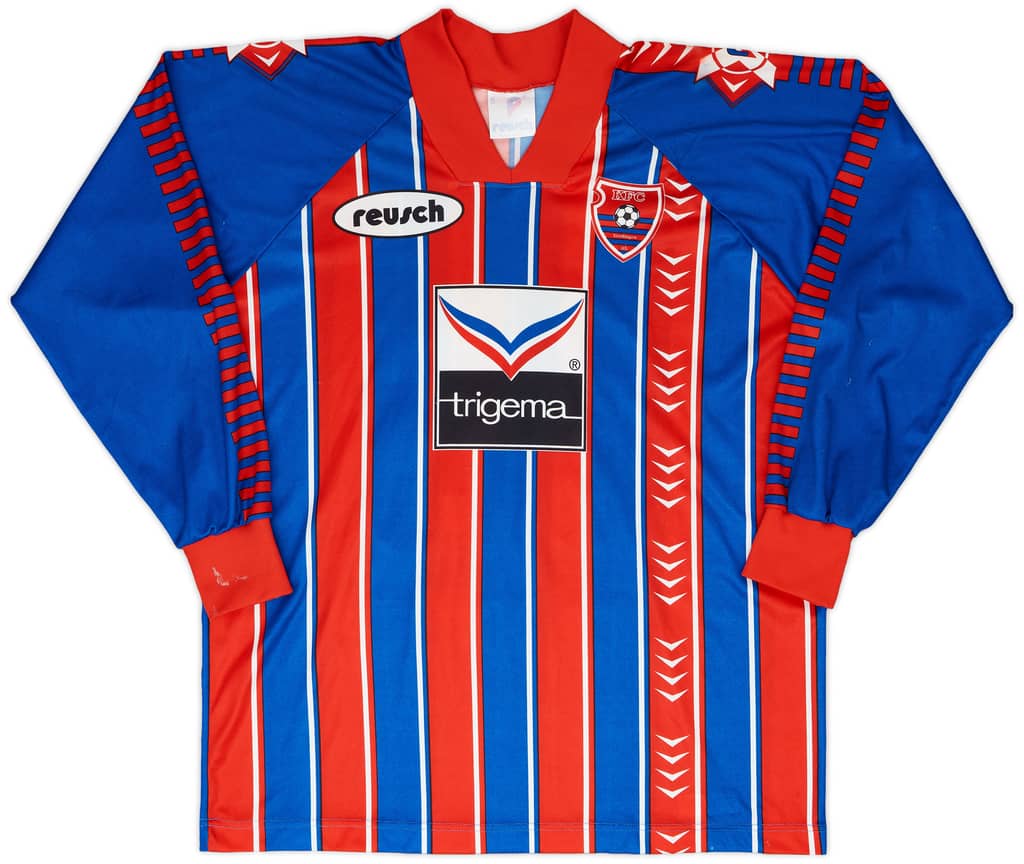 1995-96 KFC Uerdingen Home L/S Shirt Meijer #13 - 8/10 - (S)
