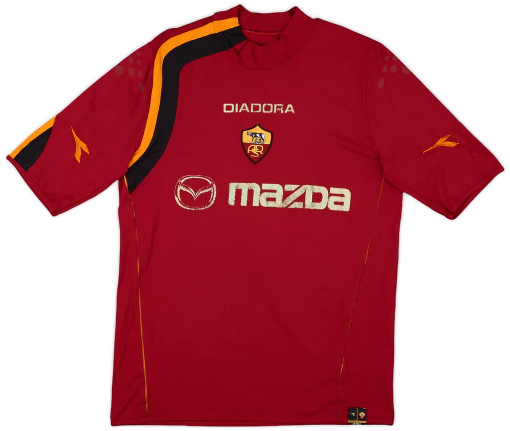 2004-05 Roma Home Shirt - 5/10 - (L)