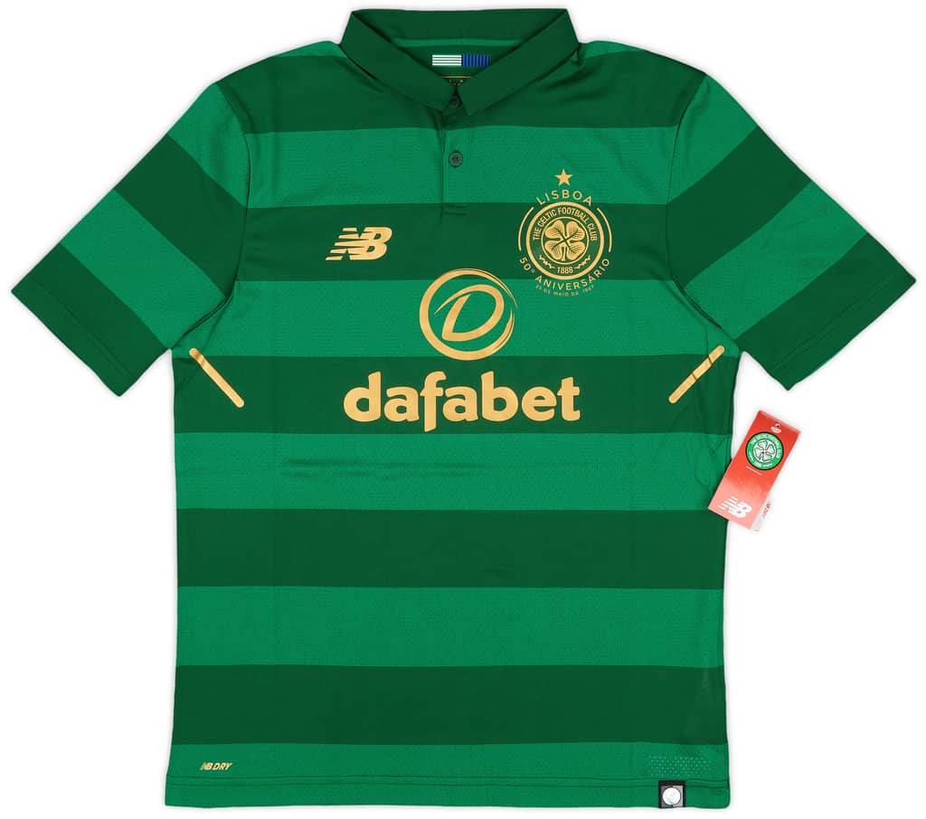 2017-18 Celtic 'Lisbon Lions 50th Anniversary' Away Shirt (S)