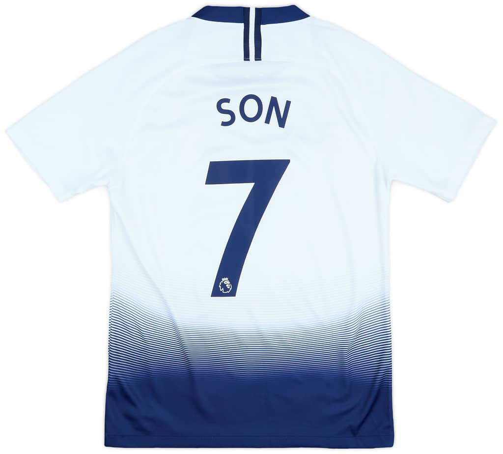 2018-19 Tottenham Home Shirt Son #7 - 8/10 - (S)