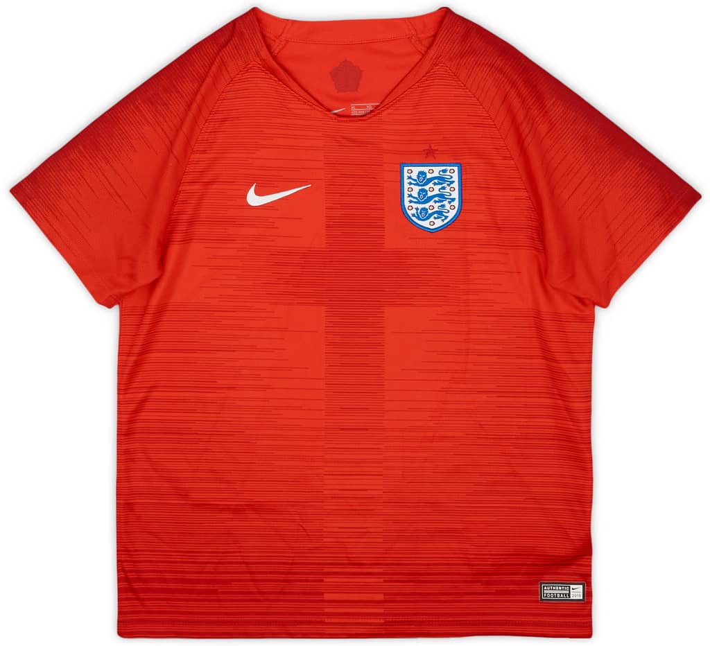 2018-19 England Away Shirt - 8/10 - (7-8 Years)