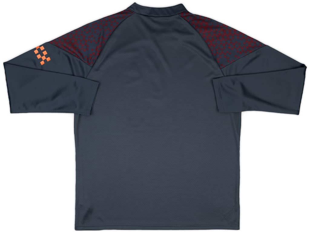 2023-24 Manchester City Staff Issue 1/4 Zip Training Top #PG (Guardiola) - 9/10 - (L)