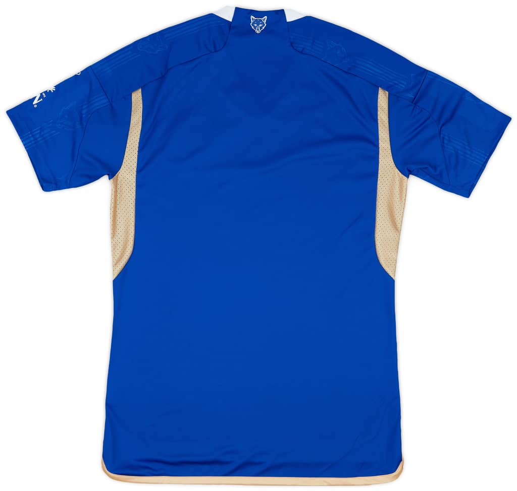 2023-24 Leicester 'Straight Back Up' Home Shirt (S)