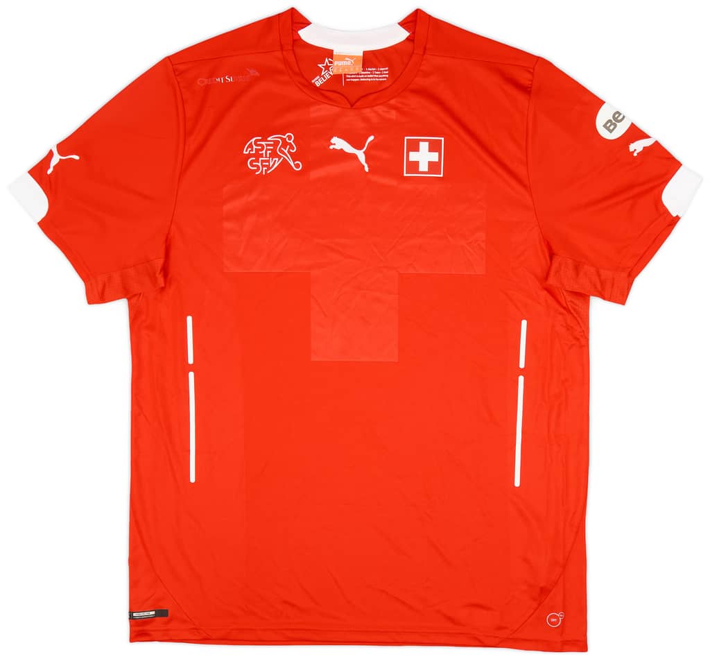 2014-15 Switzerland Home Shirt - 7/10 - (XL)