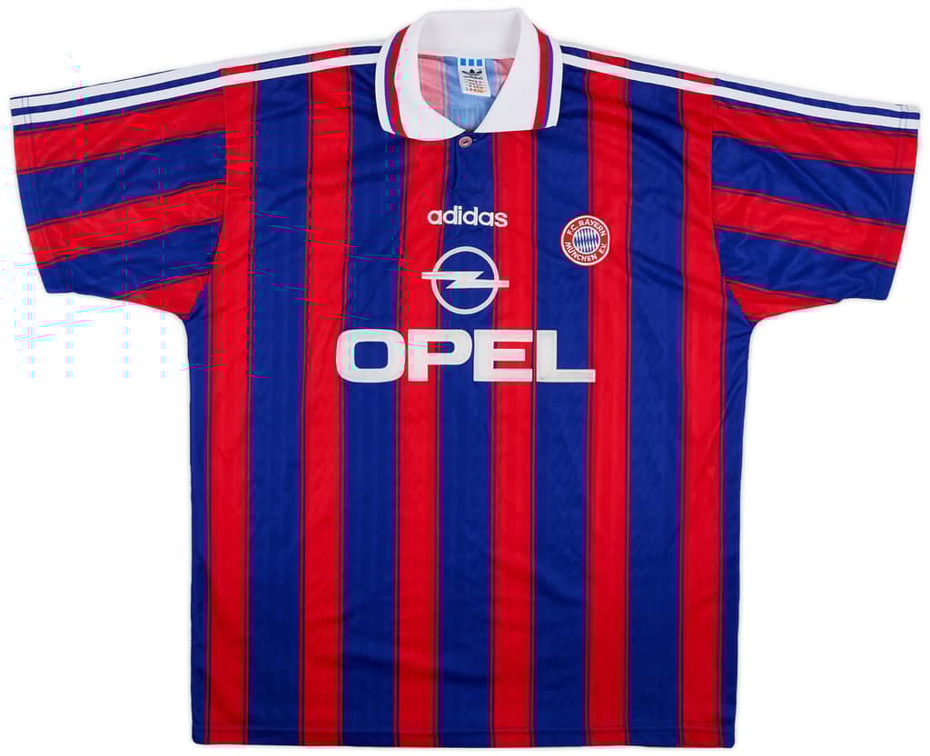 1995-97 Bayern Munich Home Shirt Klinsmann #18 - 6/10 - (XL)