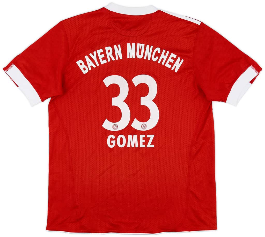 2009-10 Bayern Munich Home Shirt Gomez #33 - 8/10 - (XL.Boys)
