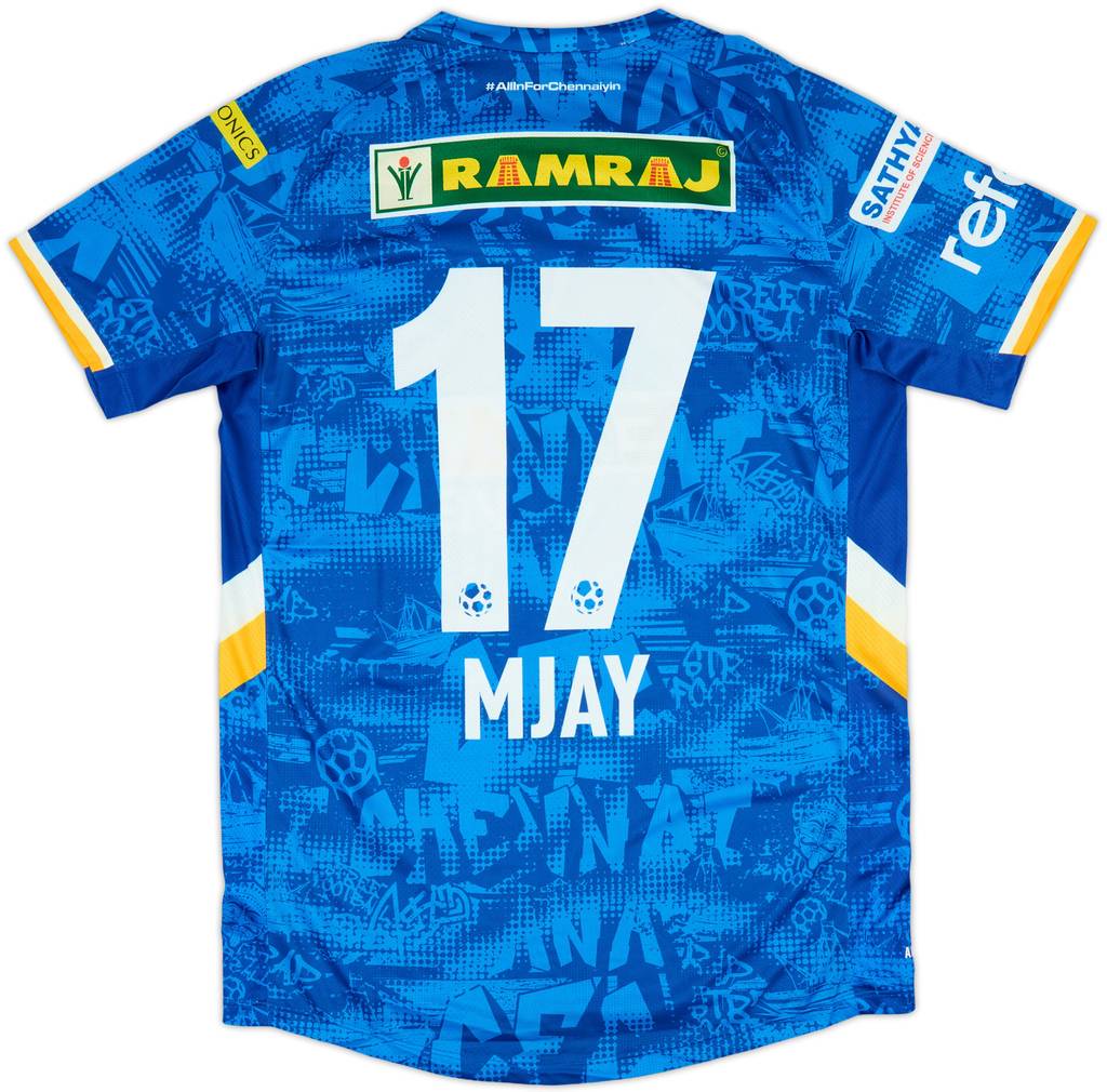 2024-25 Chennaiyin FC Home Shirt Mjay #17 (L)